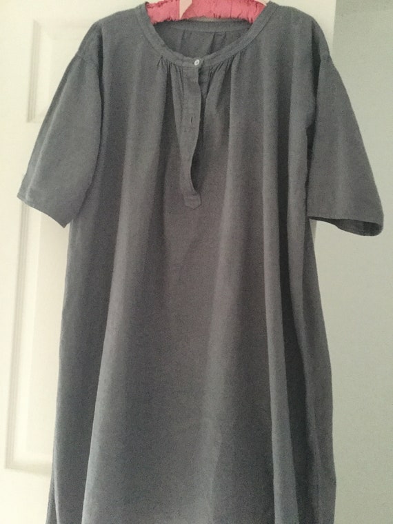 Antique French dyed smock