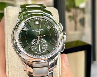 Patek Philippe 59051A-001 Complications Green Dial Watch