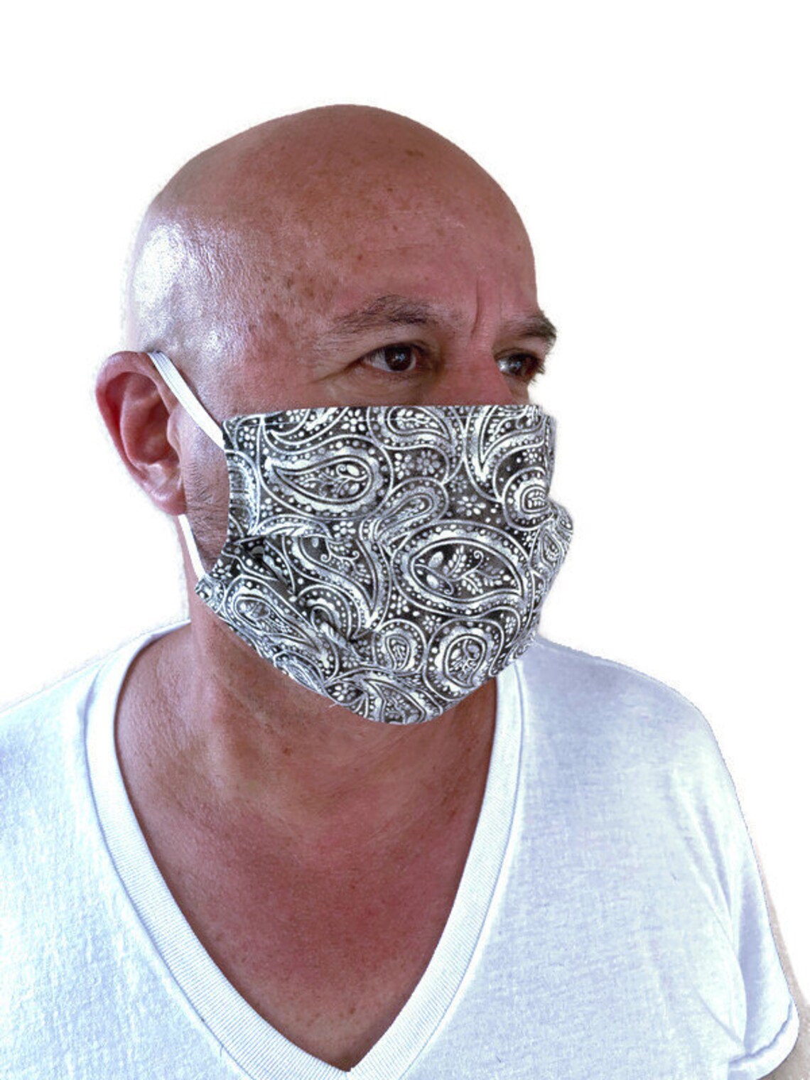 Men's Face Mask Unisex Large and XL Face Mask Reversible Etsy