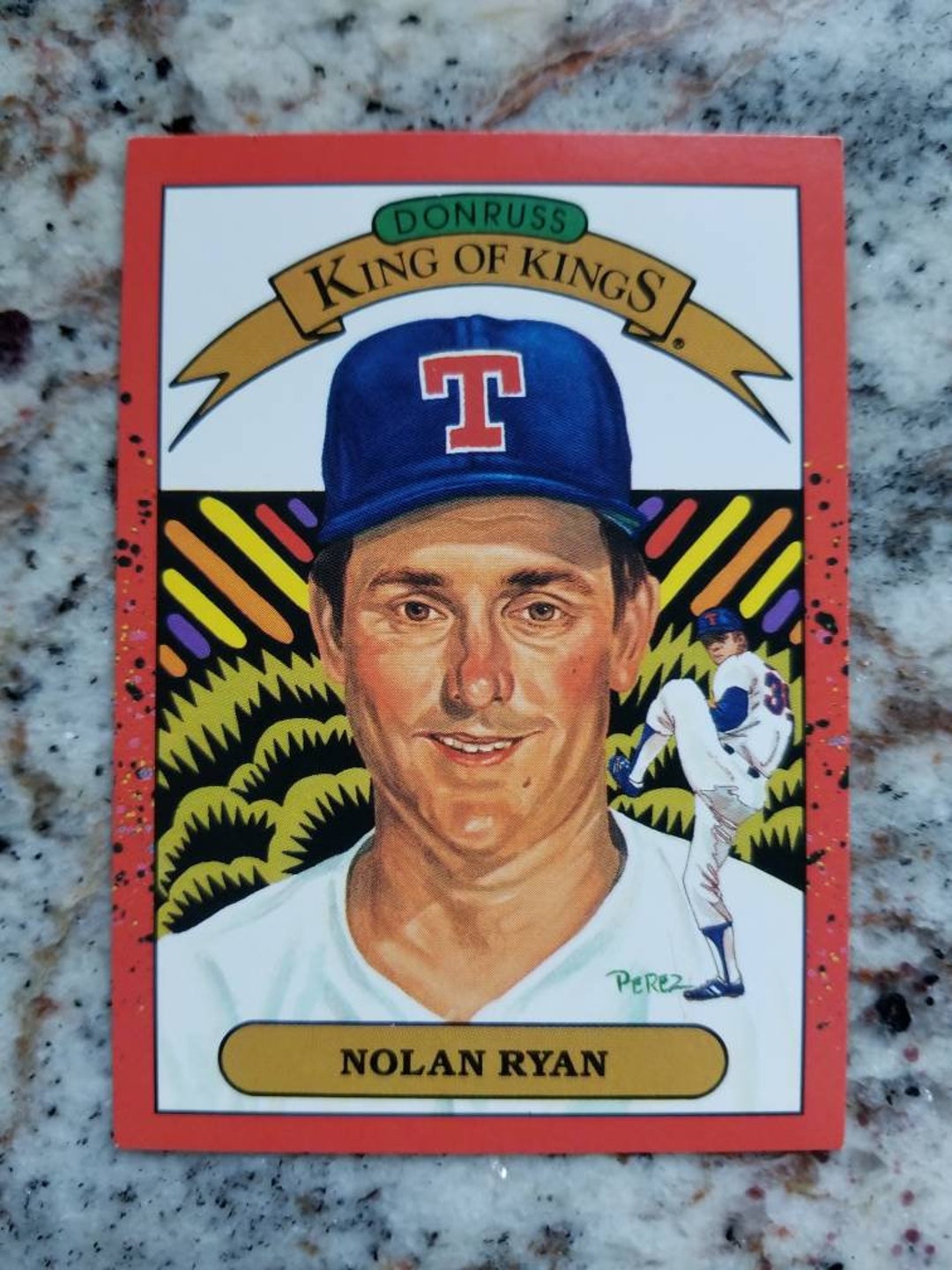 Nolan Ryan 1990 Donruss Diamond King of Kings 665 - Etsy