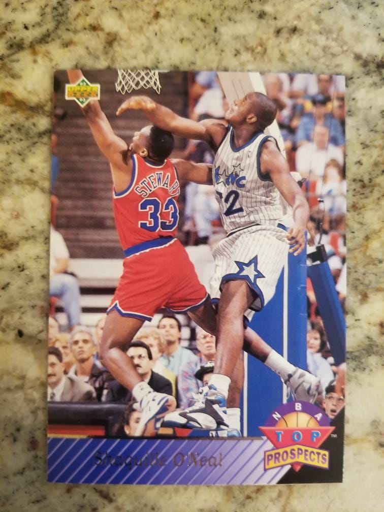 SHAQUILLE O'NEAL '92-93 Upper Deck NBA Top Prospects Magic Card  #474 NM