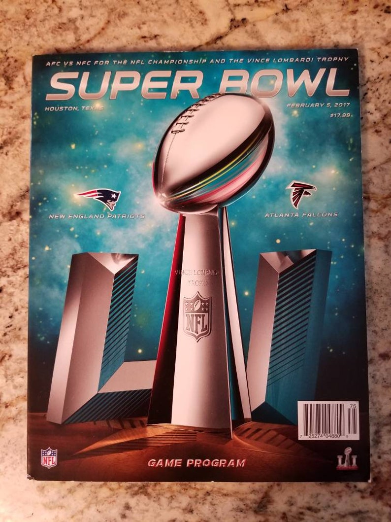 2017 Super Bowl 51 Program in Mint Condition