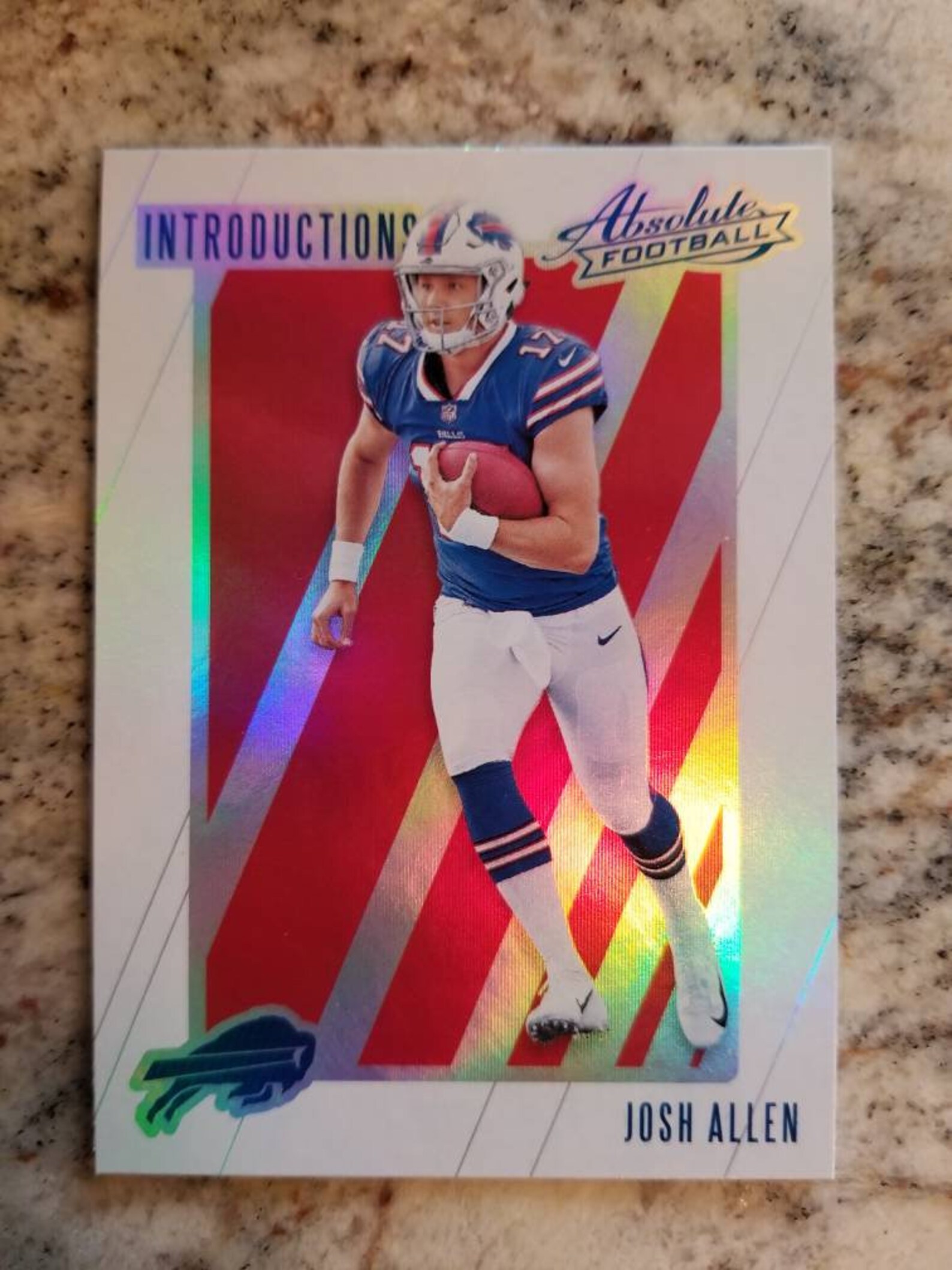 Josh Allen 2018 Panini Absolute Rookie Card IN JA Etsy