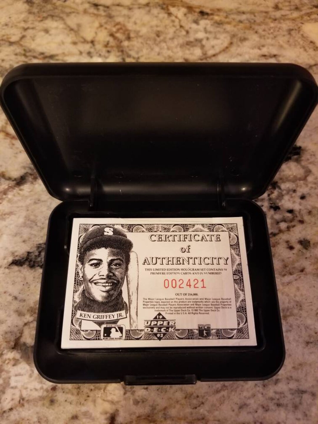 1992 Upper Deck MVP Hologram 54 Card Set. Original Case, and Wrapping  Around Cards. Mint Condition - Etsy