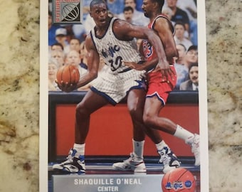 Shaquille O'neal 1992-93 Upper Deck Mcdonald's #P43 Rookie - Etsy