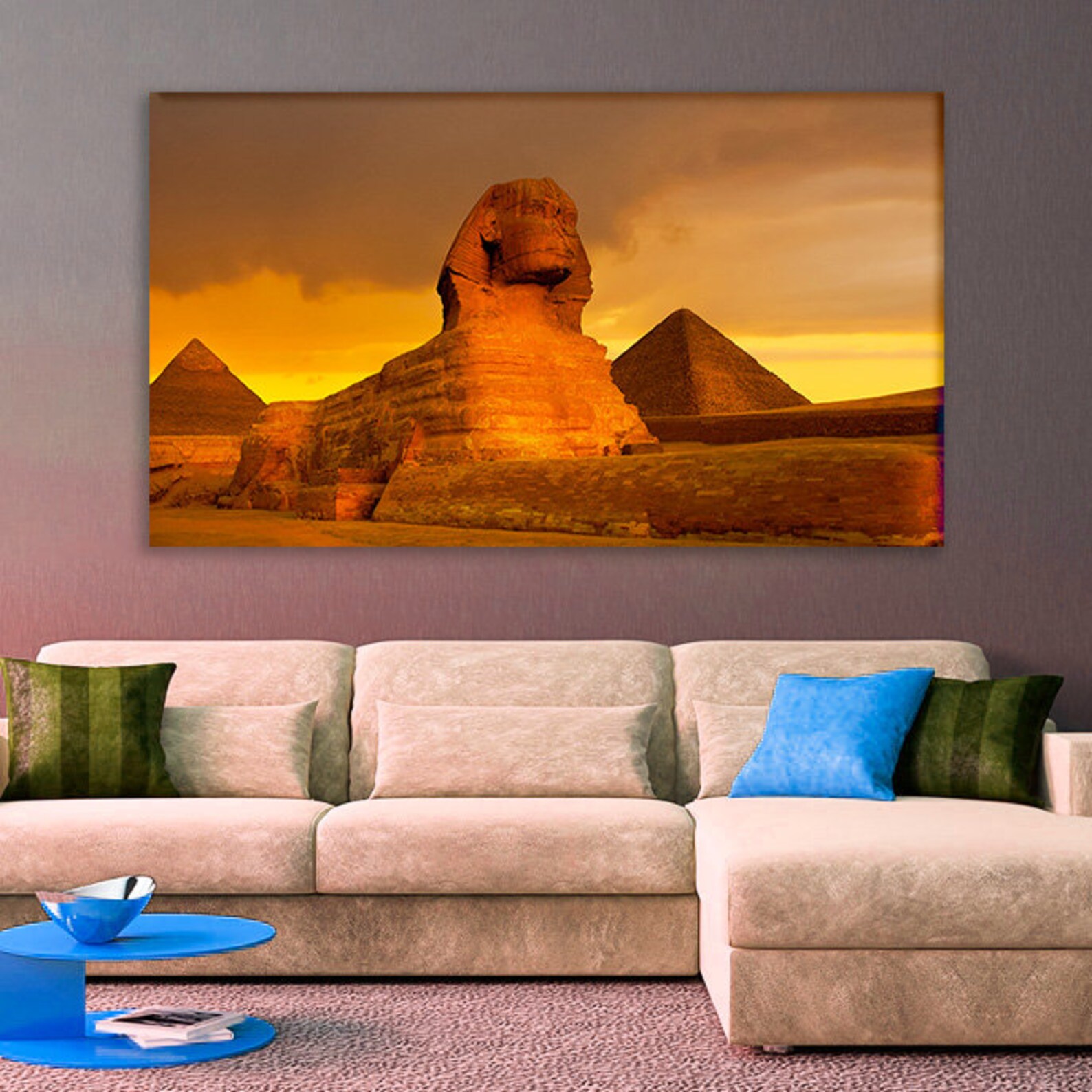 Egypt Canvas Egypt Photo Desert Wall Art Canvas Set of Egypt Etsy