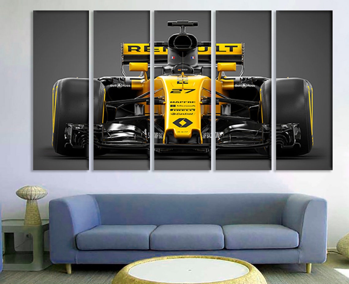 Formula 1 Canvas Formula 1 Wall Art Formula 1 Art Formula 1  Etsy