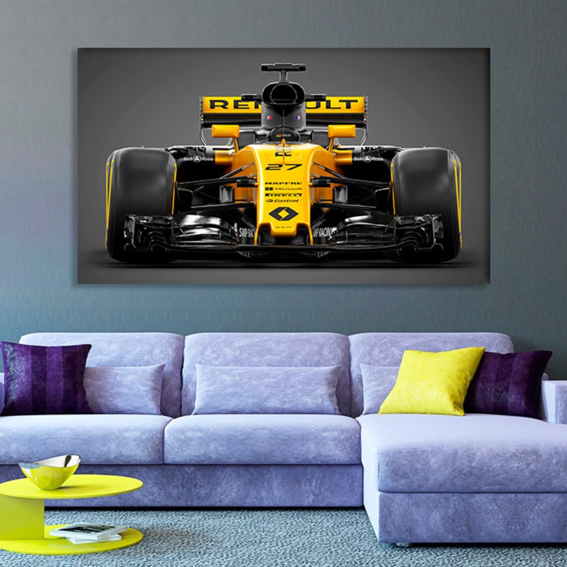 Formula 1 Canvas Formula 1 Wall Art Formula 1 Art Formula 1 Etsy
