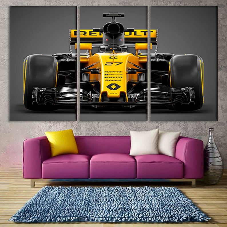 Formula 1 Canvas Formula 1 Wall Art Formula 1 Art Formula 1 Etsy