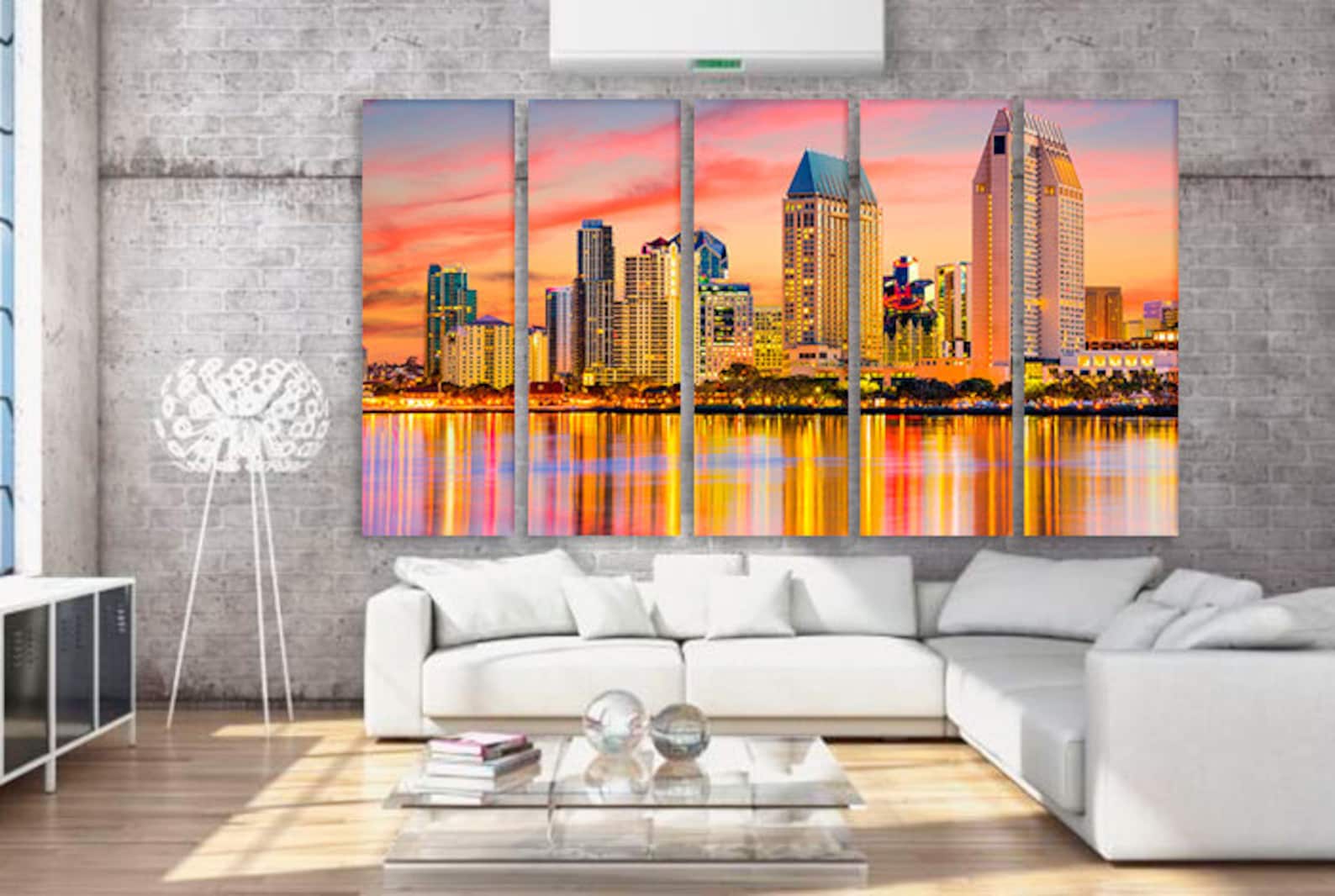 San Diego Wall Art San Diego Canvas San Diego Wall Decor Etsy