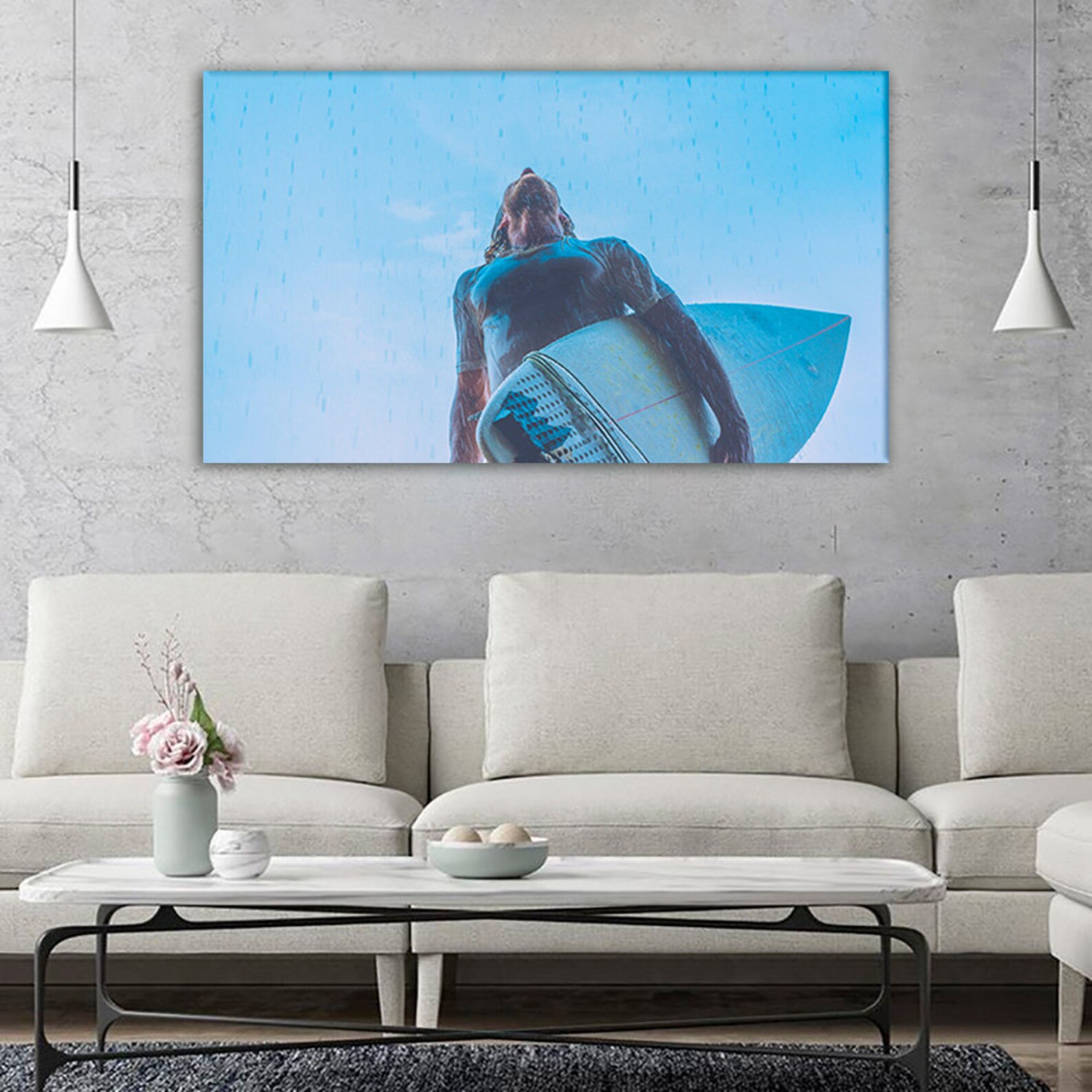 Surfer Photo Surfer Wall Art Surfing Wall Decor Surfing Art Etsy