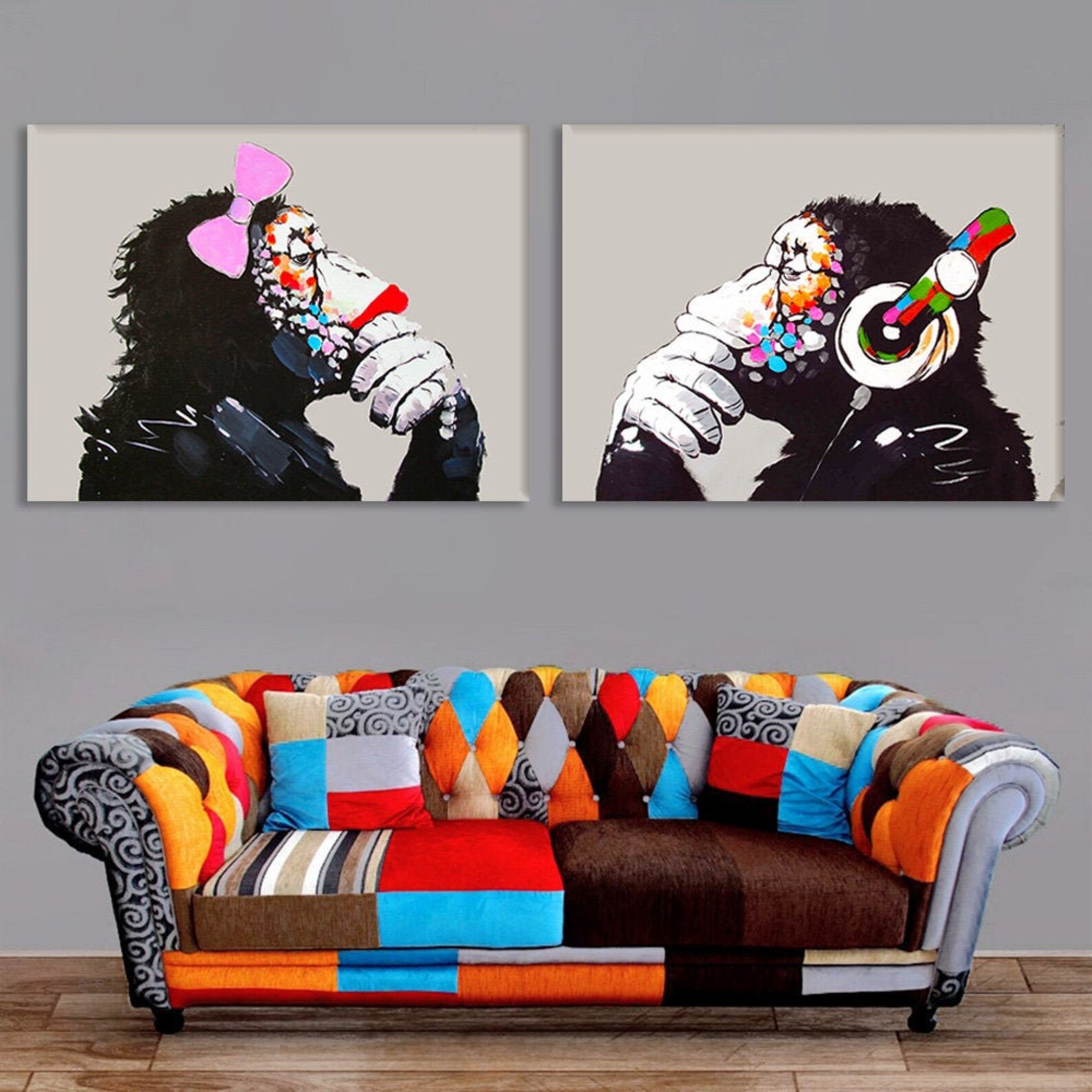 Abstract wall art