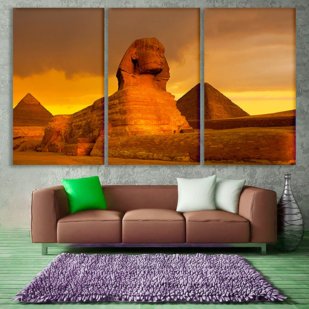 Egypt Canvas Egypt Photo Desert Wall Art Canvas Set of Egypt Etsy