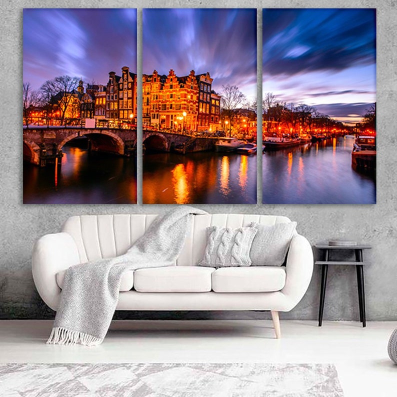Amsterdam Wall Art Amsterdam Photo Amsterdam Decor Amsterdam Etsy