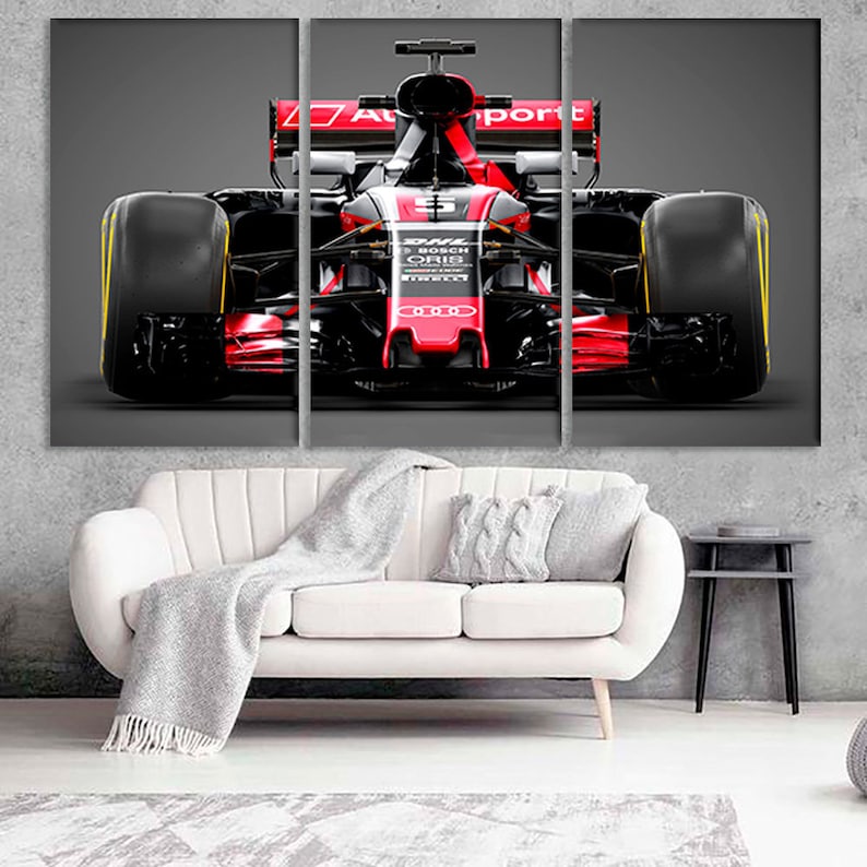 Formula 1 canvas art Formula 1 wall art Formula 1 art Formula Etsy