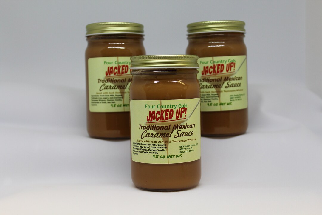 Traditional Mexican Caramel Sauce Jacked Up 3 9.5 Oz Jars. - Etsy