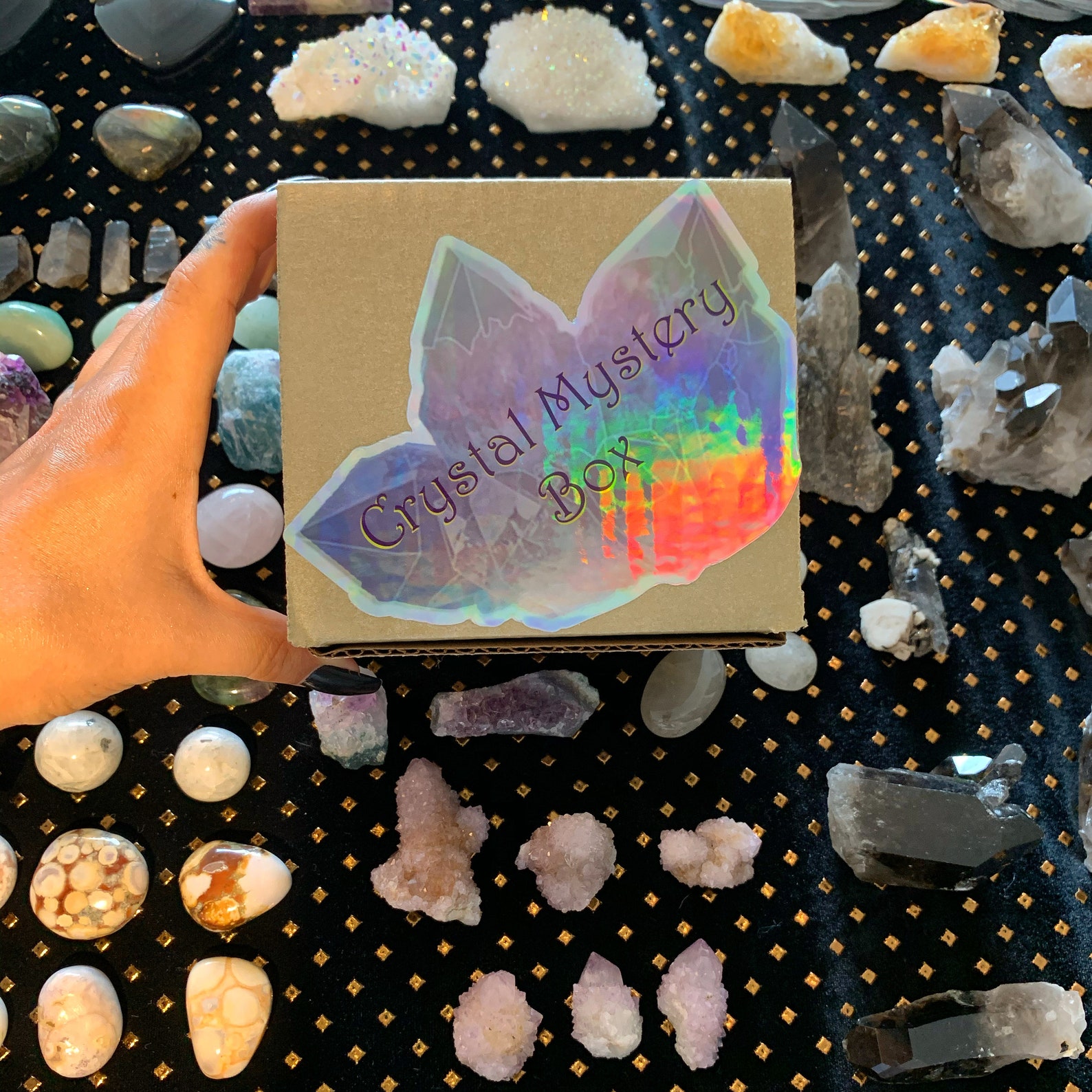 Crystal Mystery Box Etsy