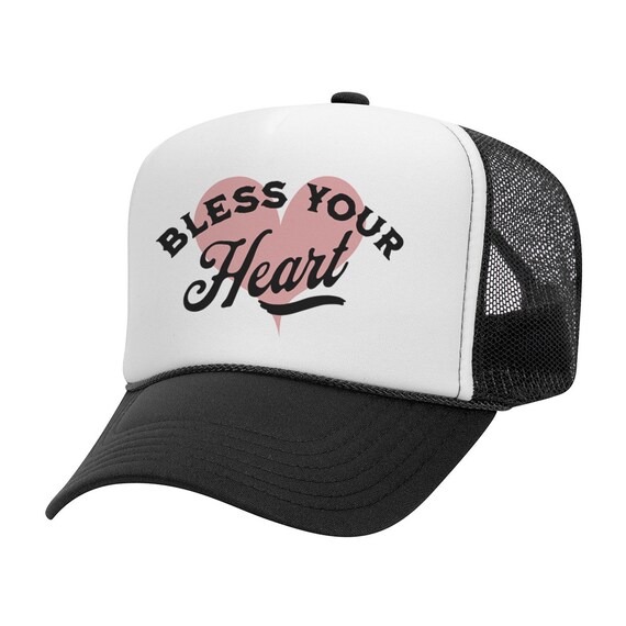 Bless Your Heart Foam Trucker Cap, Cute Trucker Hat, Cowgirl 