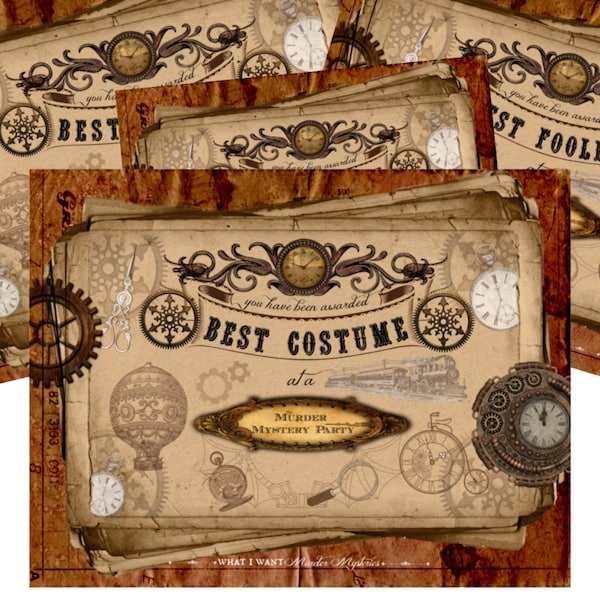 Murder Mystery Award - Etsy