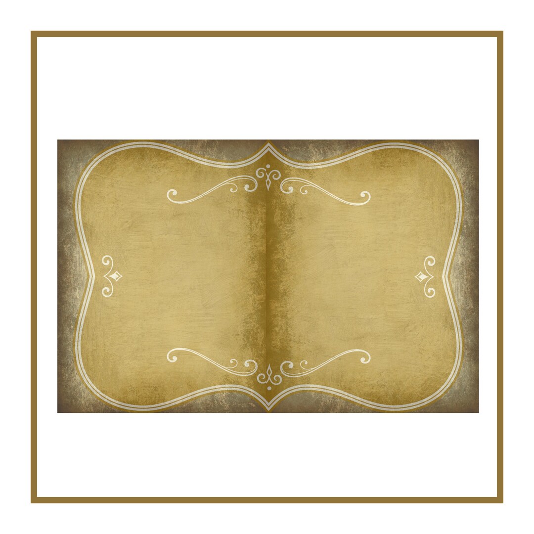 Gold Placemat Printable Placemat for Murder Mystery Dinner DIY Placemat
