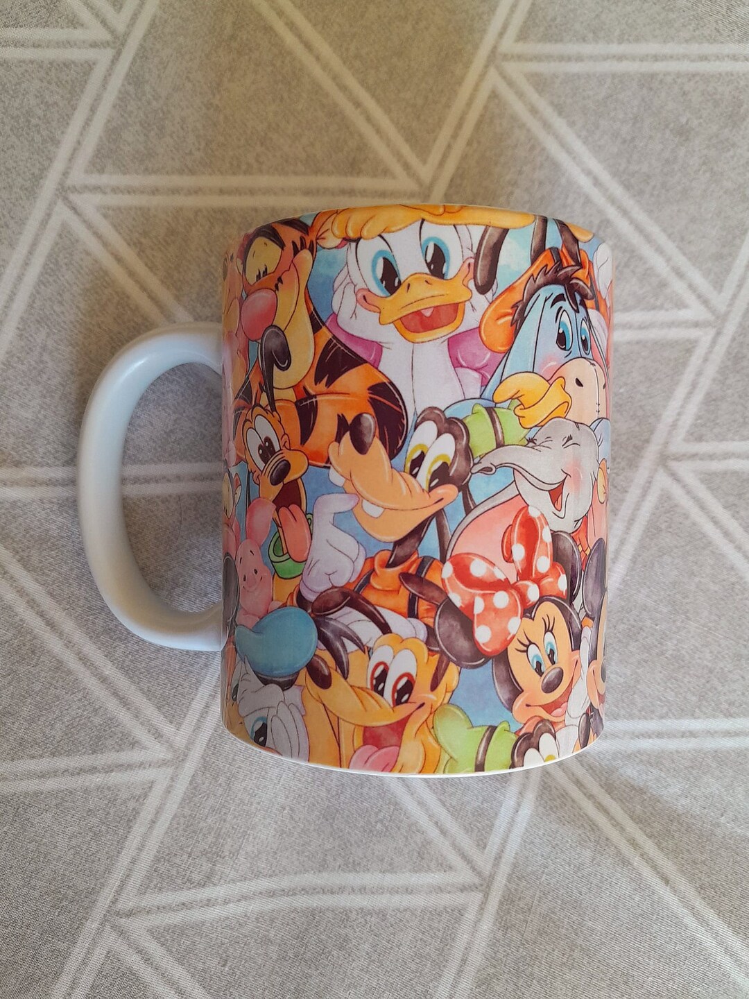 Disney Mug Disney Character Coffee Mug Tea Mug Birthday Etsy UK