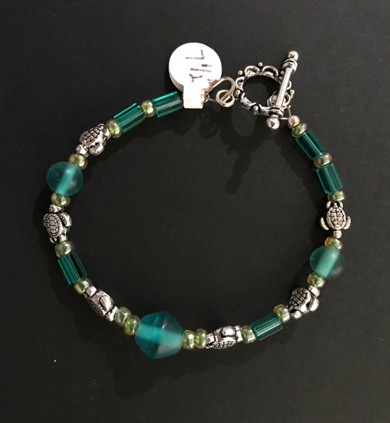 etsy turtle bracelet