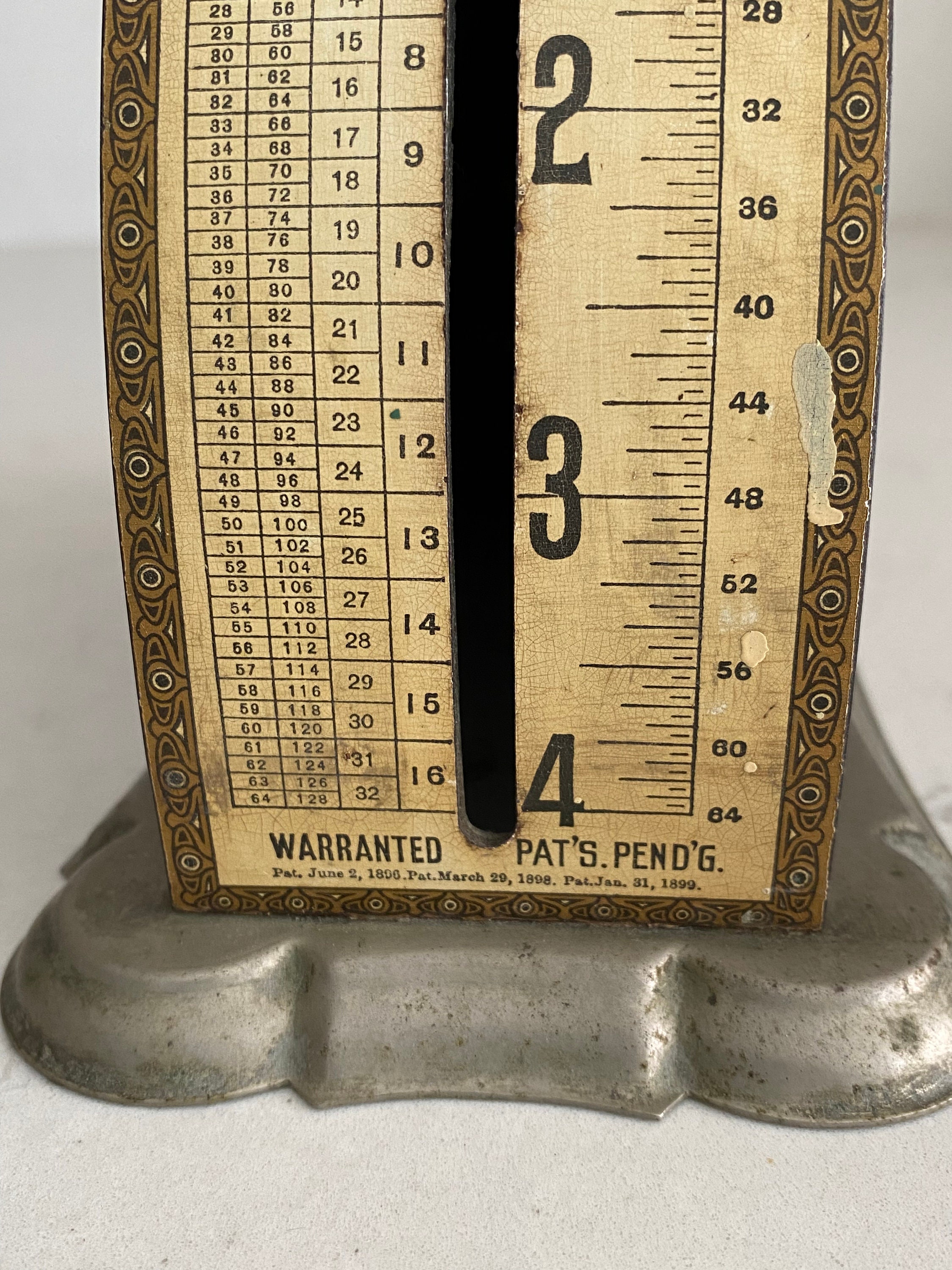 Antique Pelouze Postage Scale 1903 National Postal Etsy