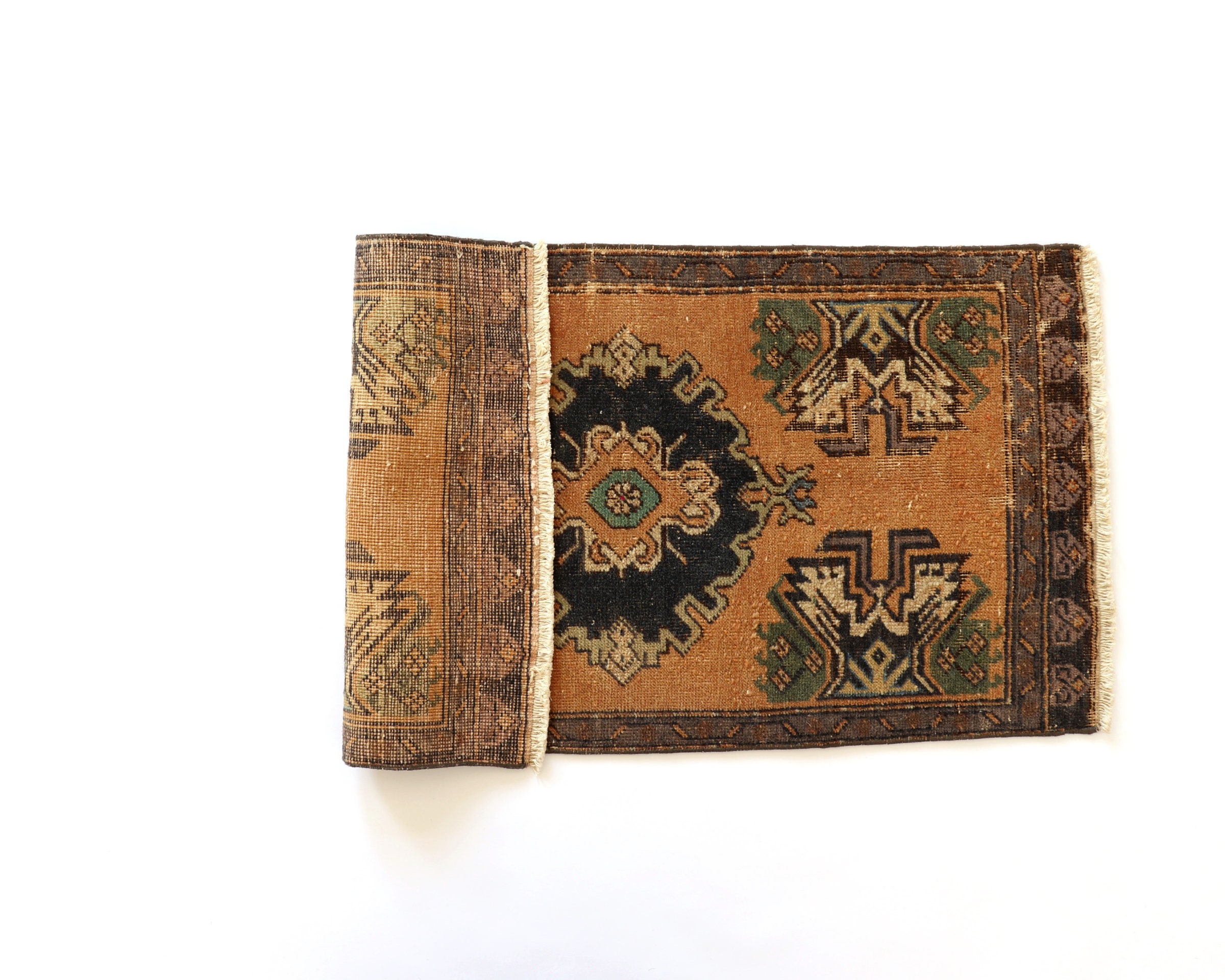 Kleine Teppich 17 x 33 Fuß Tür Eingang Teppich rostig orange | Etsy