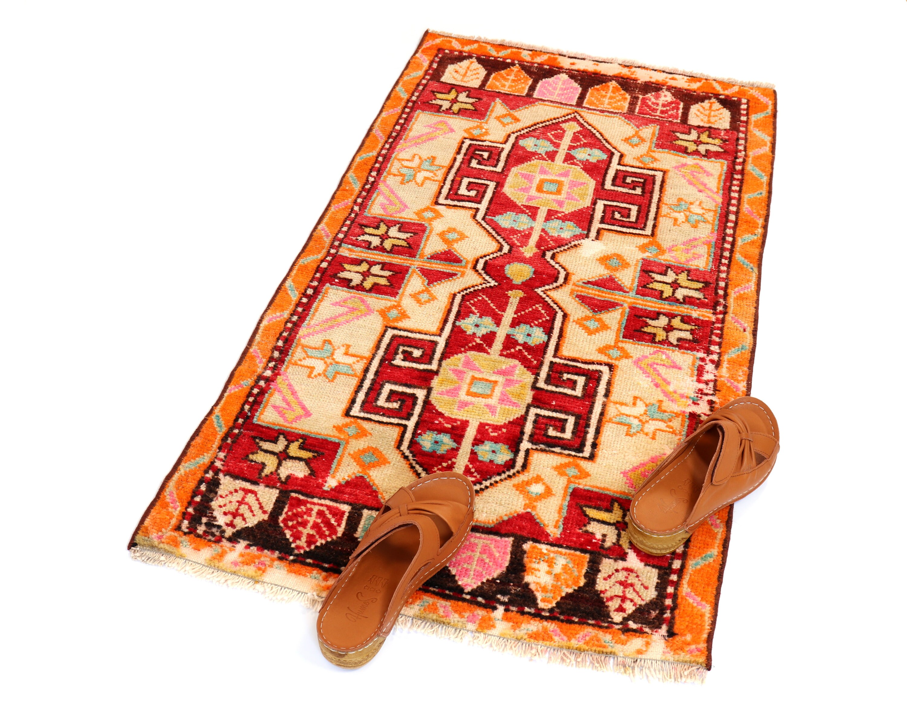 Vintage Rug Bath Mat Doormat Rugentryway Entrymat Rug Wool Rug Etsy UK