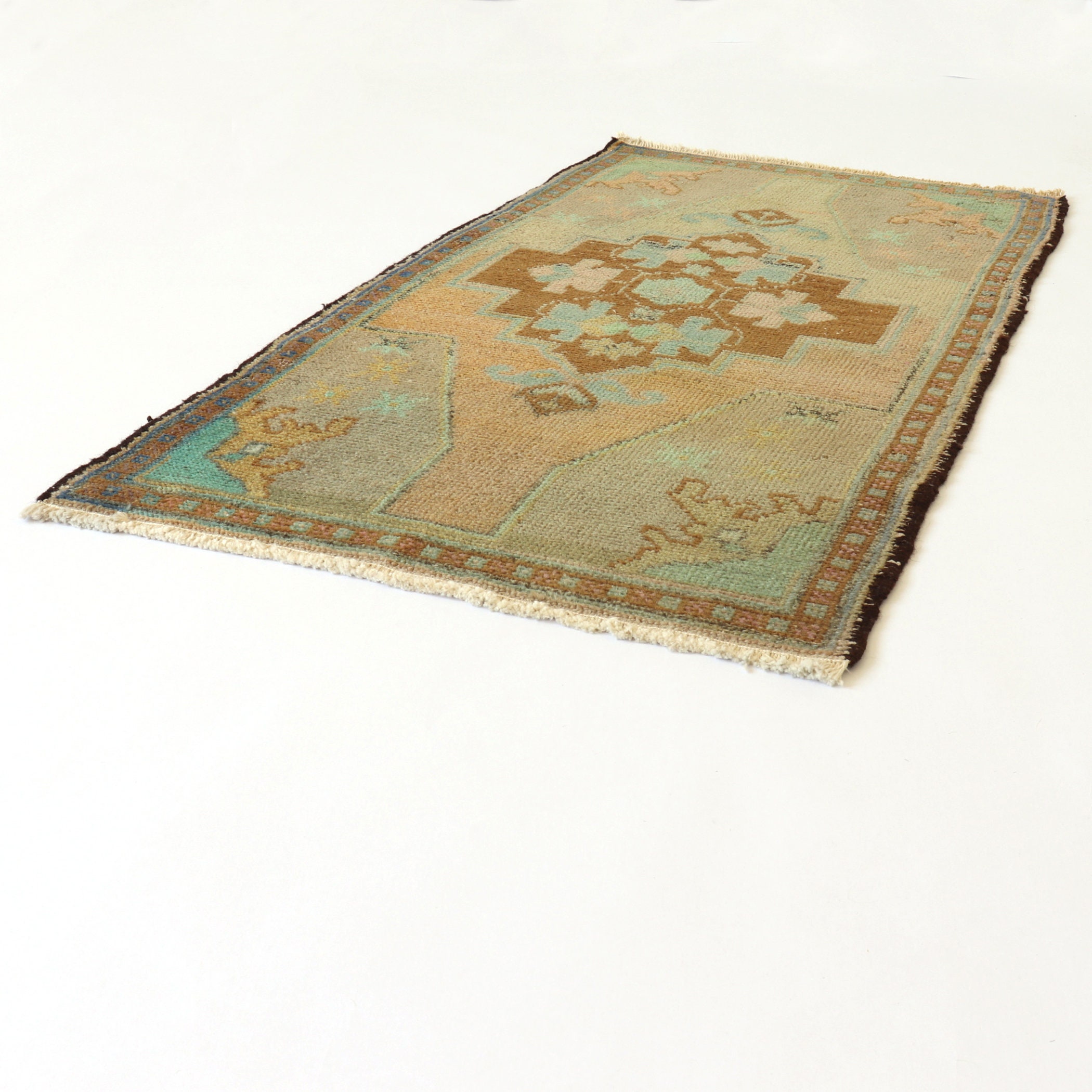 Kilim 2x3 entry mat bath mat doormat Turkish vintage small rug Etsy