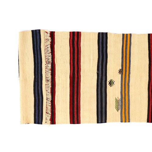 Kilim runner rug 3x5 wool runner striped flatwoven rug anatolian shops corridor rug decor entryway moroccan rug