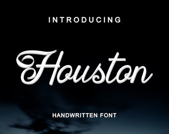 Houston Handwritten Font