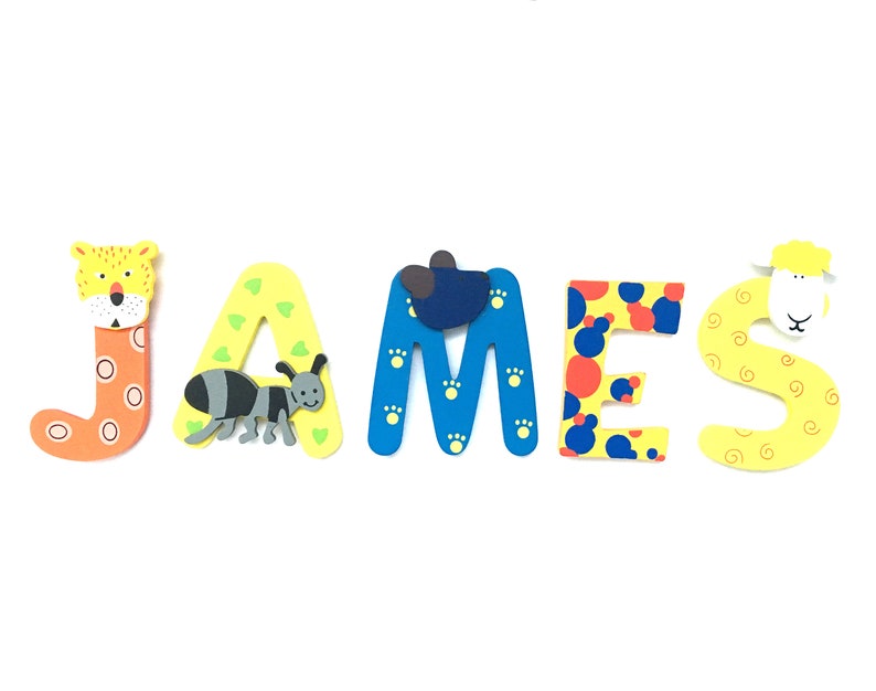 Nursery Decornursery Name Signnursery Wall Artwooden Etsy UK