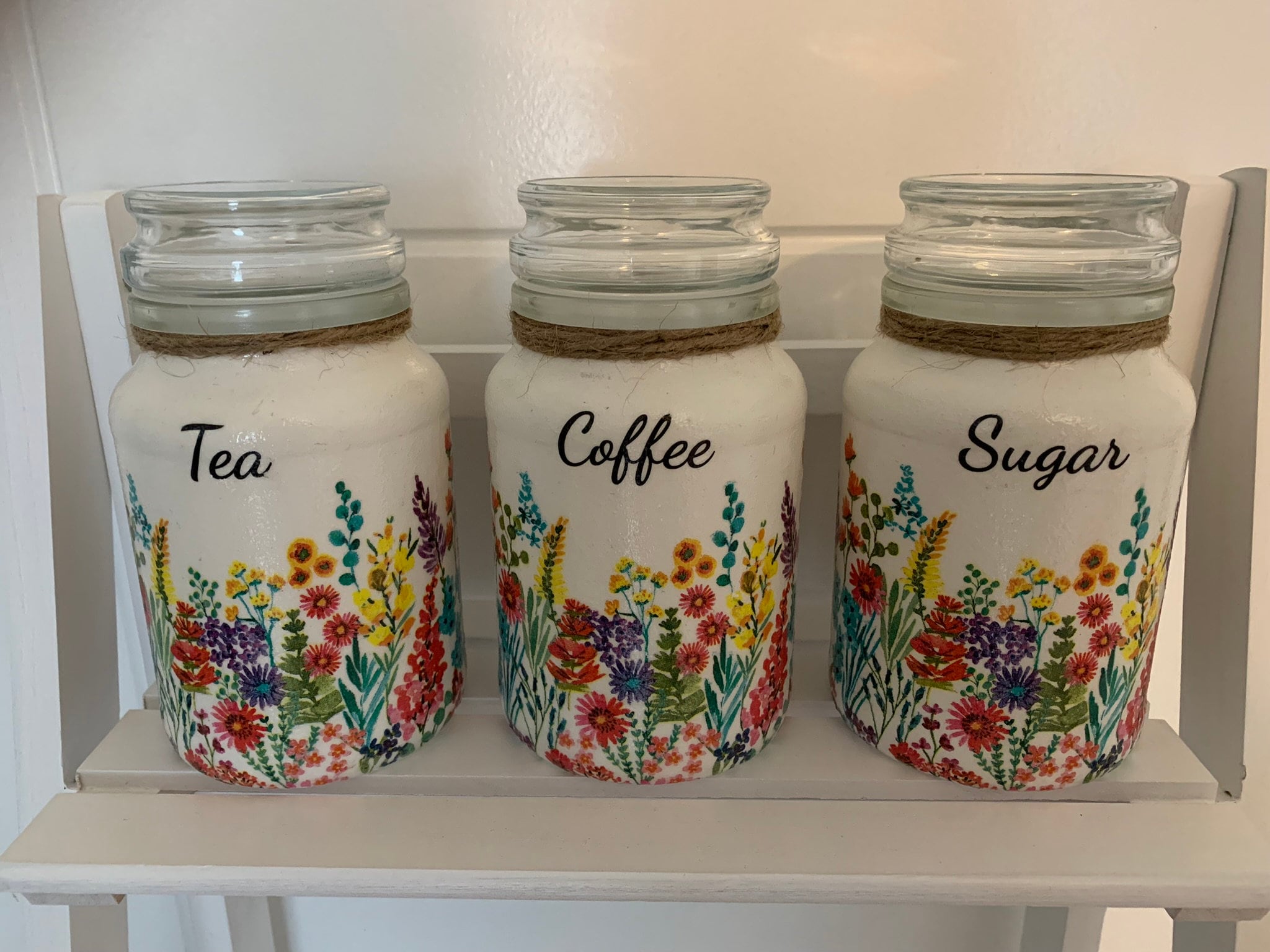 Mickey Mouse Tea Coffee Sugar Canisters UK