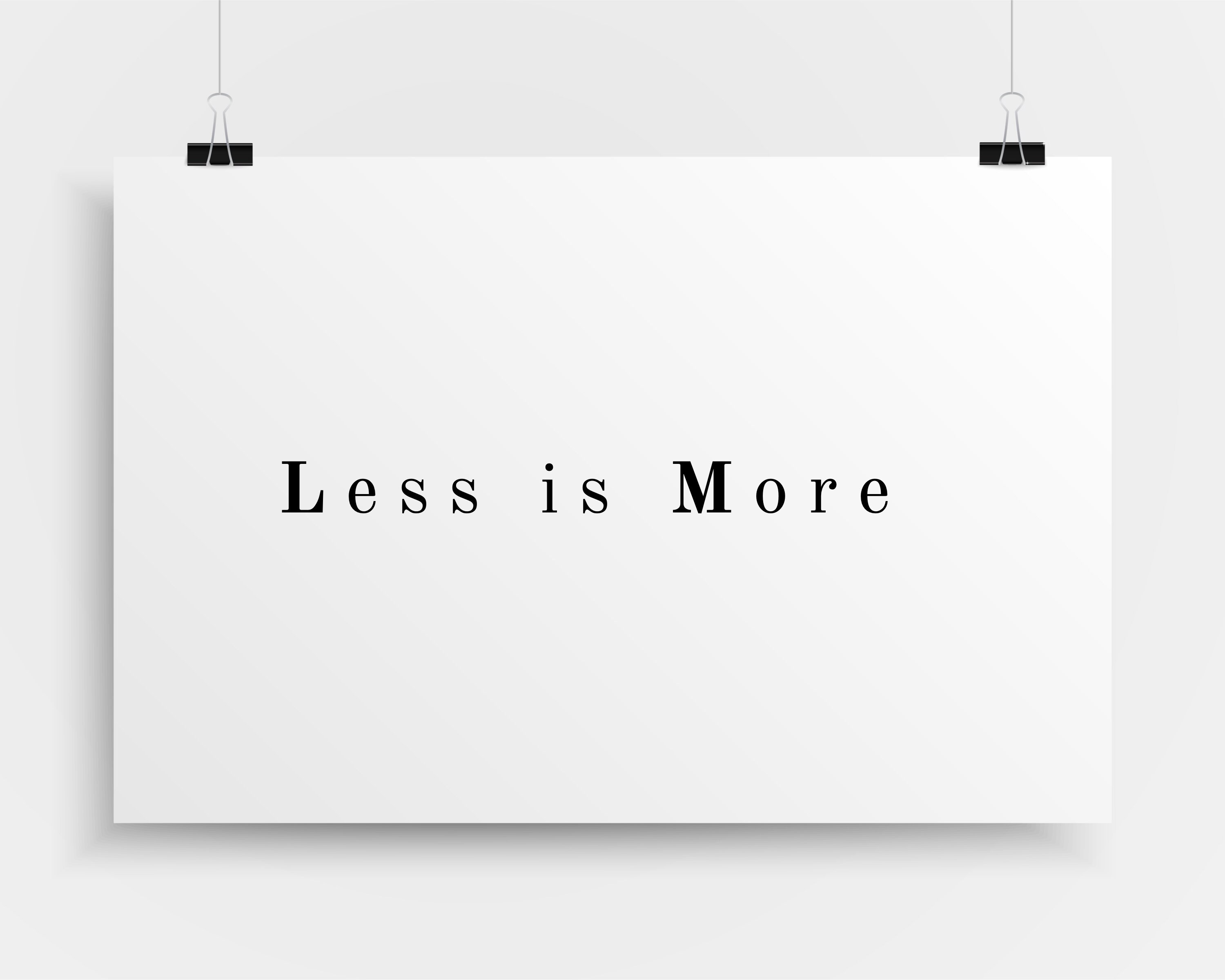 Less Is More Art – Less Is More: 50+ Examples of Minimalist Photography ...