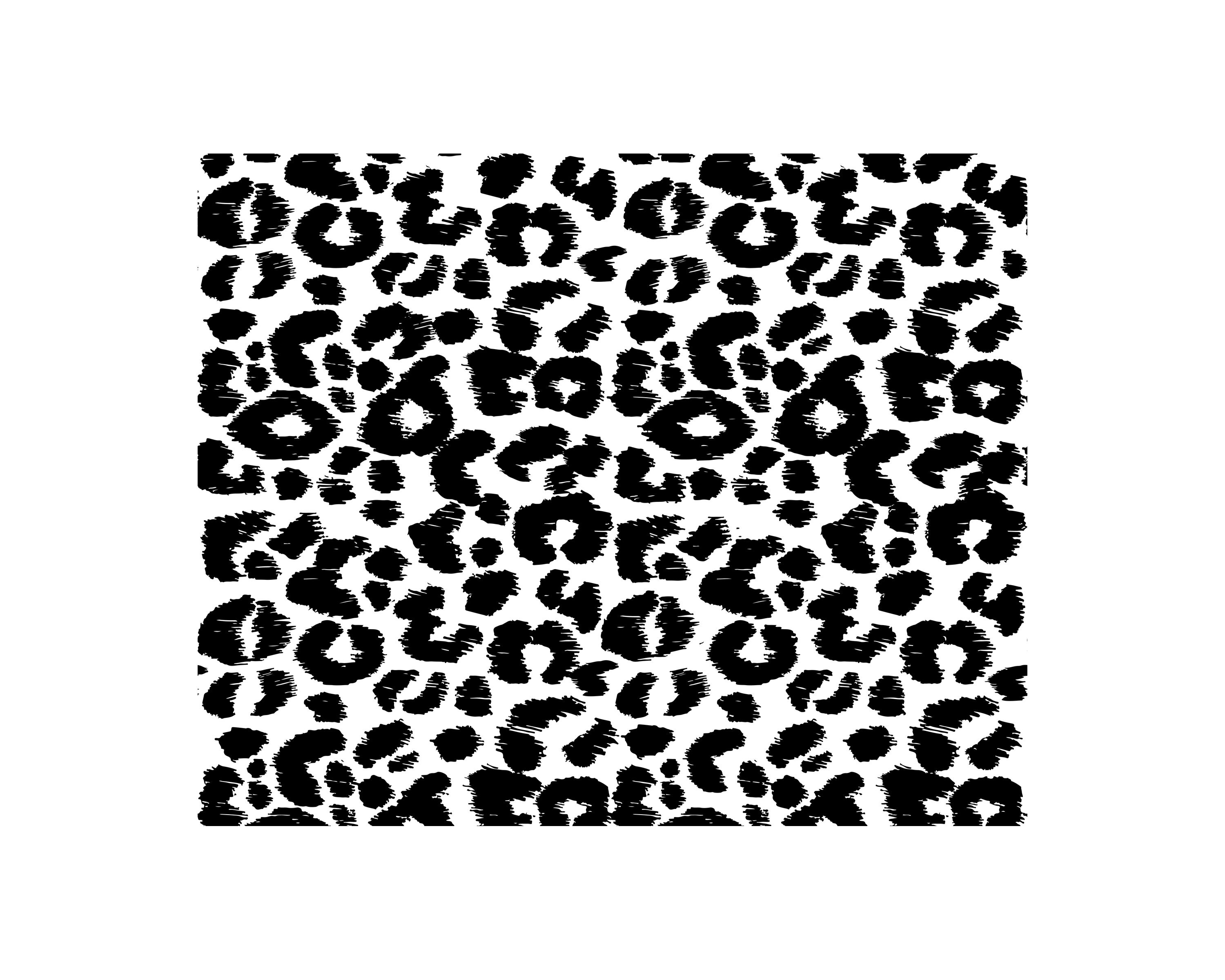 Monochrome Leopard Animal Print Home Interiors Wall Decor Etsy UK