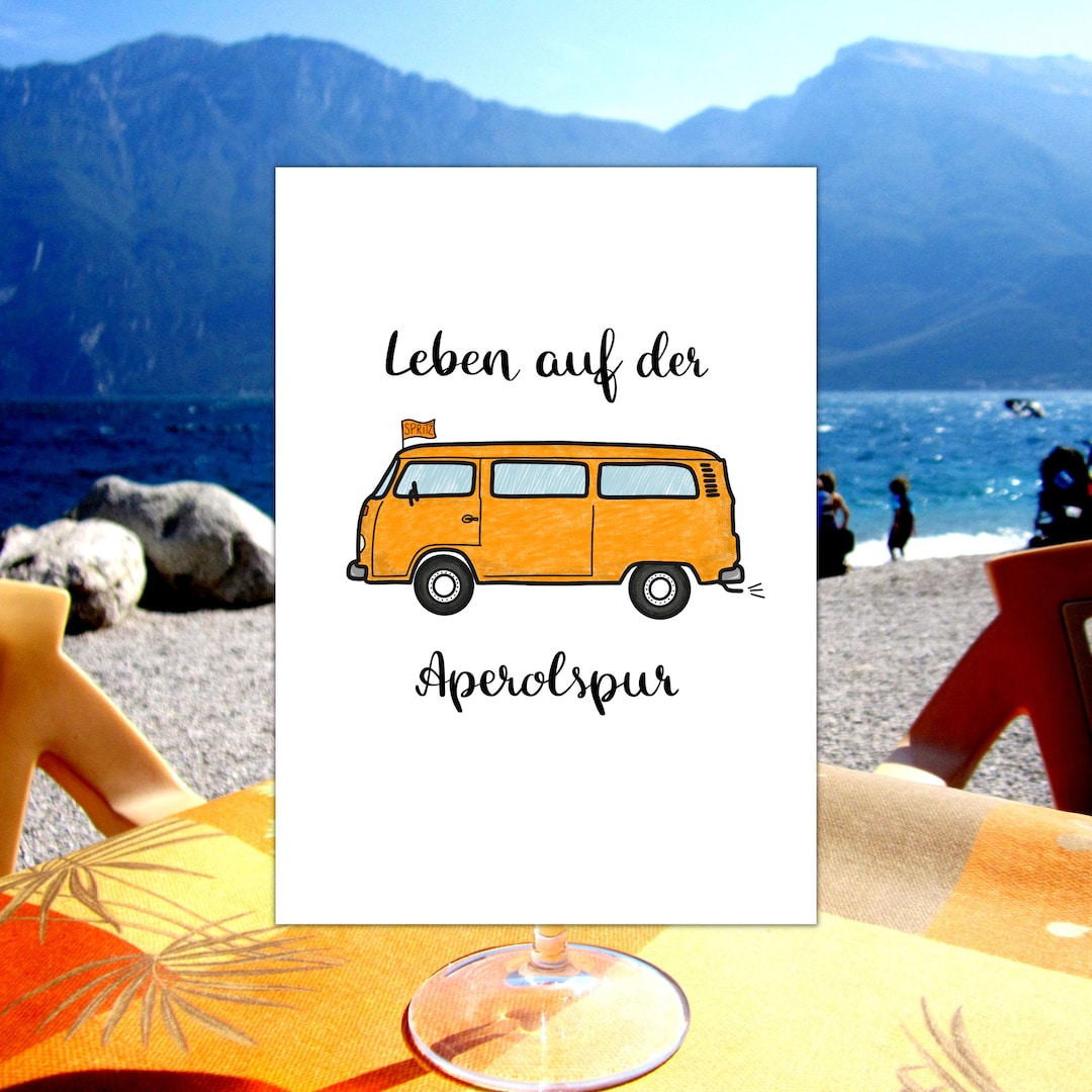 Aperol Spruch witzige Aperol Sprüche Karte Leben auf der Aperolspur