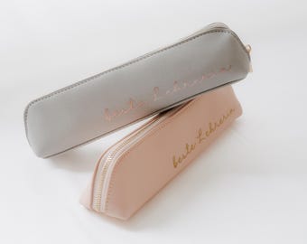 Personalized case - a loving gift for special people - made of imitation leather