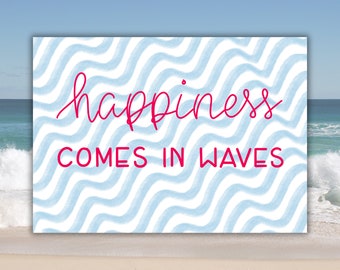 Summery poster - bring summer vibes home!