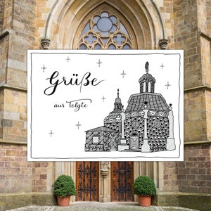 Postkarte Telgte, Karte Telgte Kapelle, Telgte Postkarten, Karte Böttcherhues, Postkarte Telge, Karte Telge, Münsterlandliebe,