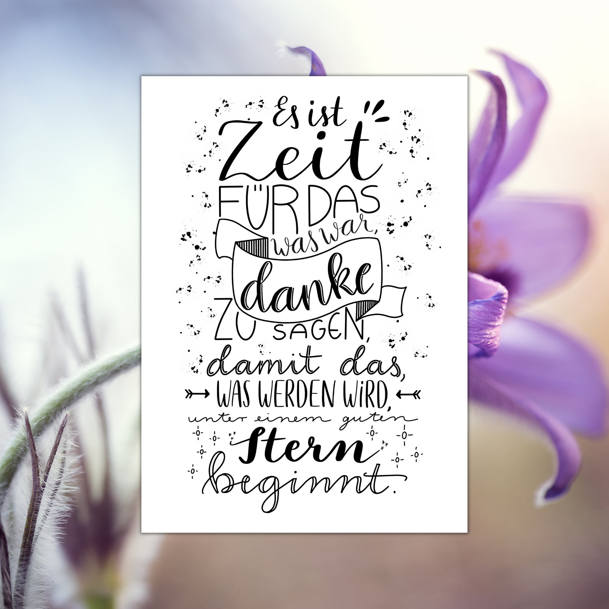 Abschiedskarte Kollege Danke sagen Karte Ruhestand Etsy.de