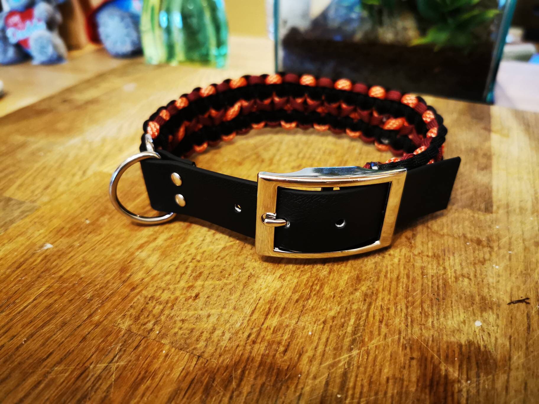 Custom made dog collar handmade dog collar paracord dog Etsy