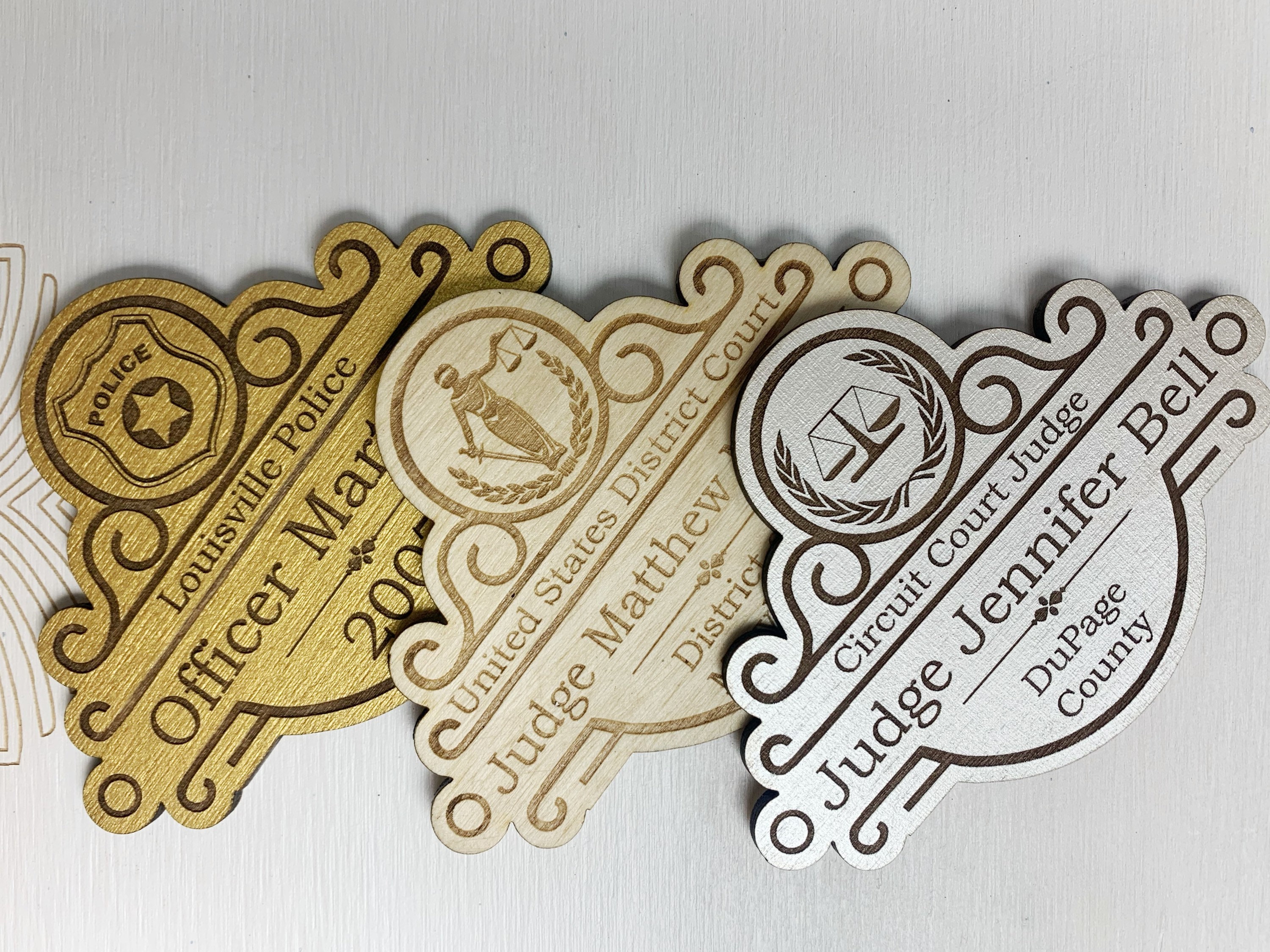 Personalized Hanger for Judge Gift for Judge Custom Hanger Etsy