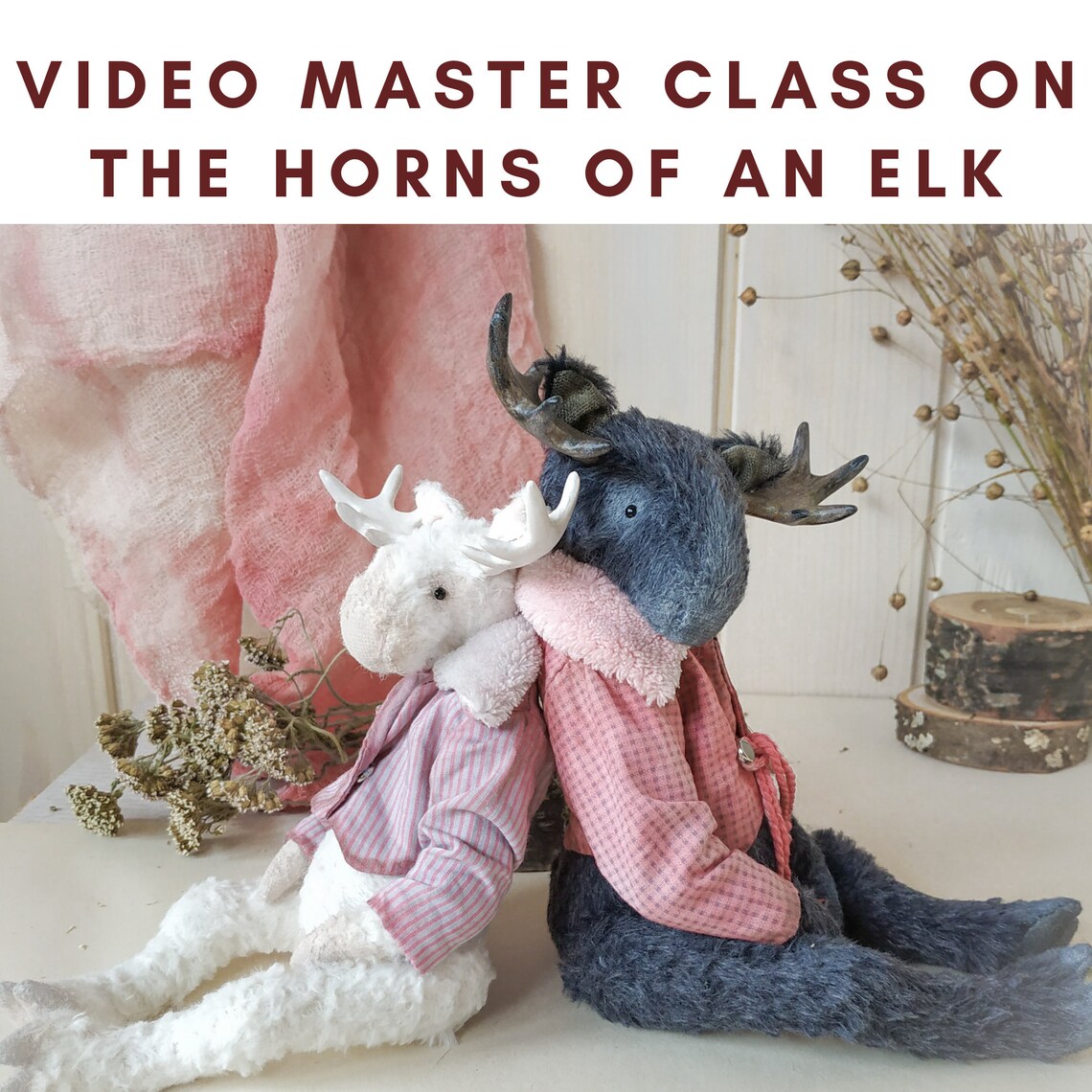 Toy Horns Elk Horns Master Class Horns for Toys With Your Etsy