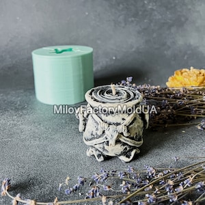 Witch&#39;s Cauldron Silicone Mold - Witch&#39;s cauldron candle mold - Magic Cauldron Silicone Mold - Halloween candle mold - Esoteric Candle Mold