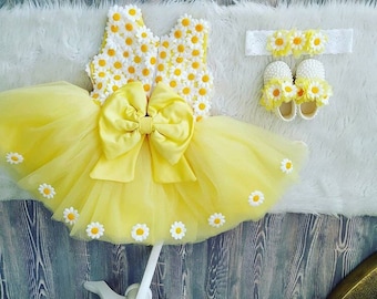 Bebé niña ocasión traje de girasol de - España