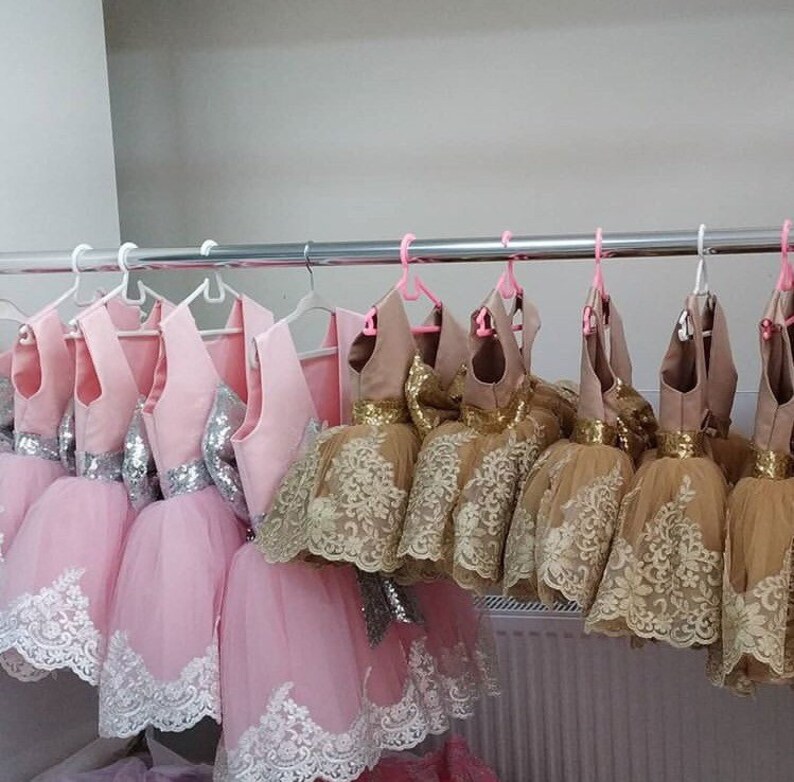 Golden Dress for Baby Girl First Baby Dress Fast Shipping Etsy