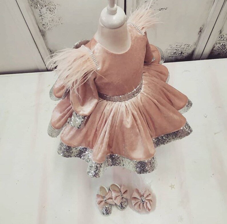 Baby Girl Angel Dress Baby Dress for Special Occasion Etsy