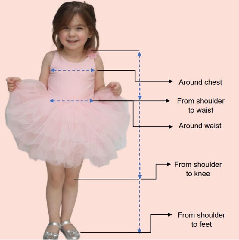 Size chart for girls