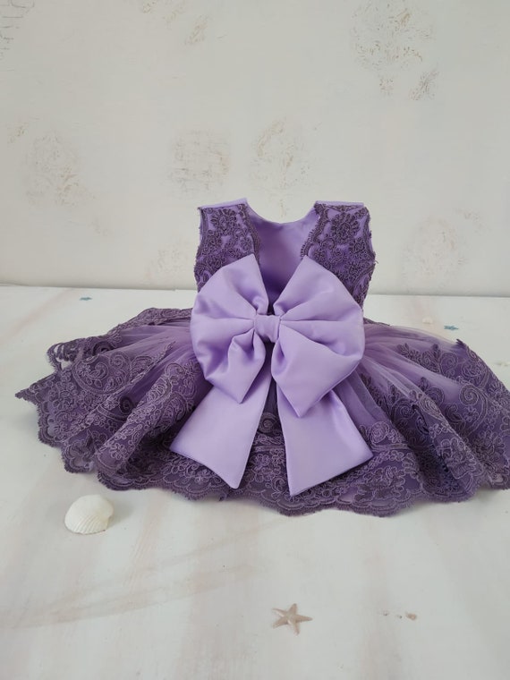 baby girl lavender dress